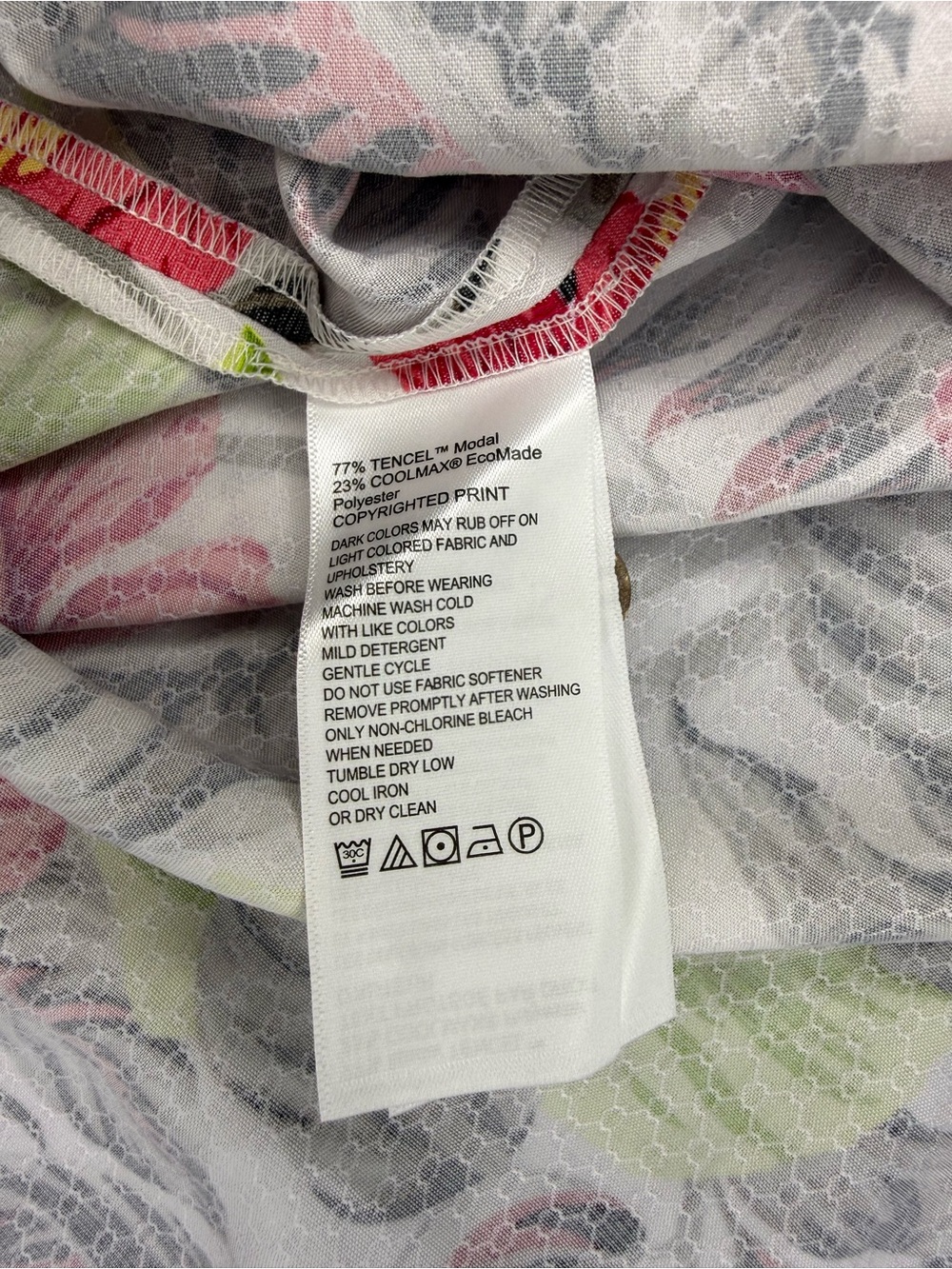 Tommy Bahama The Coconut Point Hibiscus Shores Summer Gray Floral Men’s Large - Picture 6 of 11